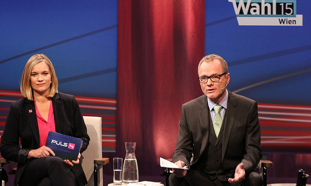 Wien Wahl 2015. Diskussion der Spitzenkandidaten