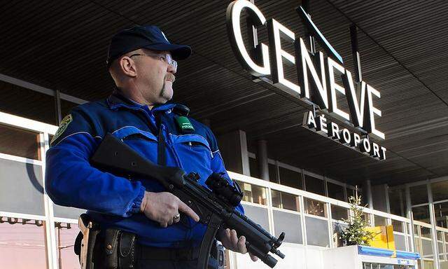 Erhöhte Sicherheitsmaßnahmen am Flughafen Genf