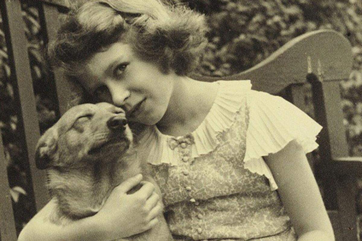 Im britischen Königshaus zählen die kurzbeinigen Hunde bereits seit den 1930er-Jahren zur Familie. 1933 brachte König George VI. mit "Dookie" den ersten Corgi ins königliche Heim, in den sich die junge Prinzessin Elizabeth sofort verliebte. Die zehnjährige Prinzessin Elizabeth mit Corgi "Dookie", 1936.