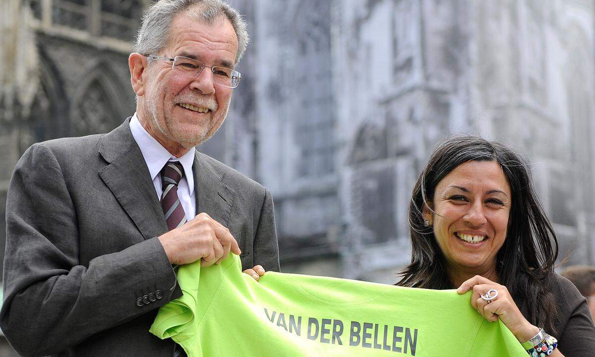 "Ich bin unschuldig. Ich werde immer wieder hervorgekramt." Van der Bellen lässt sich 2010 ganz schuldlos auch für die Wien-Wahl hervorkramen.