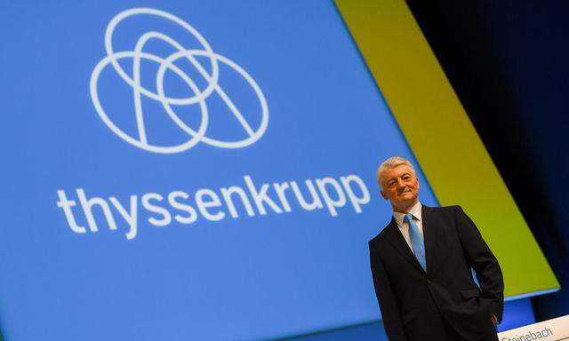 Thyssenkrupp-Chef Heinrich Hiesinger bekommt einen kritischen Kernaktionär