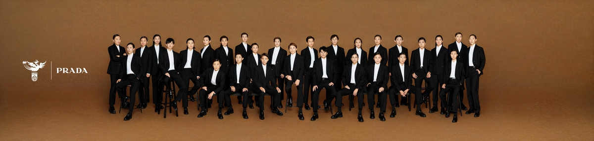 Kein Trikot, aber ein Outfit für offizielle Anlässe. 