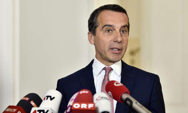 Bundeskanzler Christian Kern