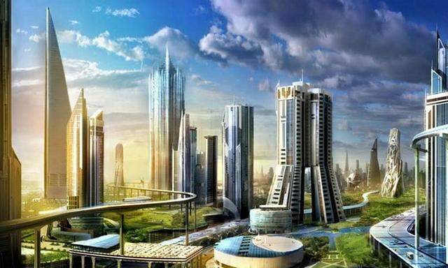 Die geplante Wasserstoffstadt des saudischen Kronprinzen Mohammed bin Salman.