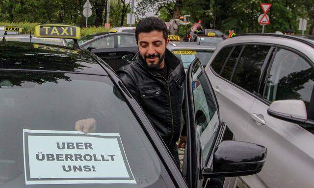 Die Taxifahrer sehen in Uber eine unfaire Konkurrenz in Wien.