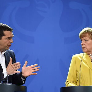 Alexis Tsipras und Angela Merkel.