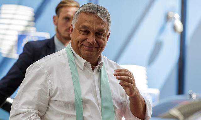 Viktor Orbán in Brüssel