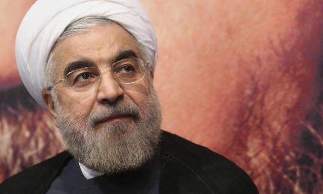 Irans Präsident, Hassan Rohani.