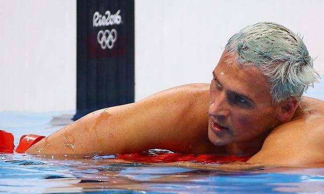 Ryan Lochte bei den Olympischen Spielen in Rio