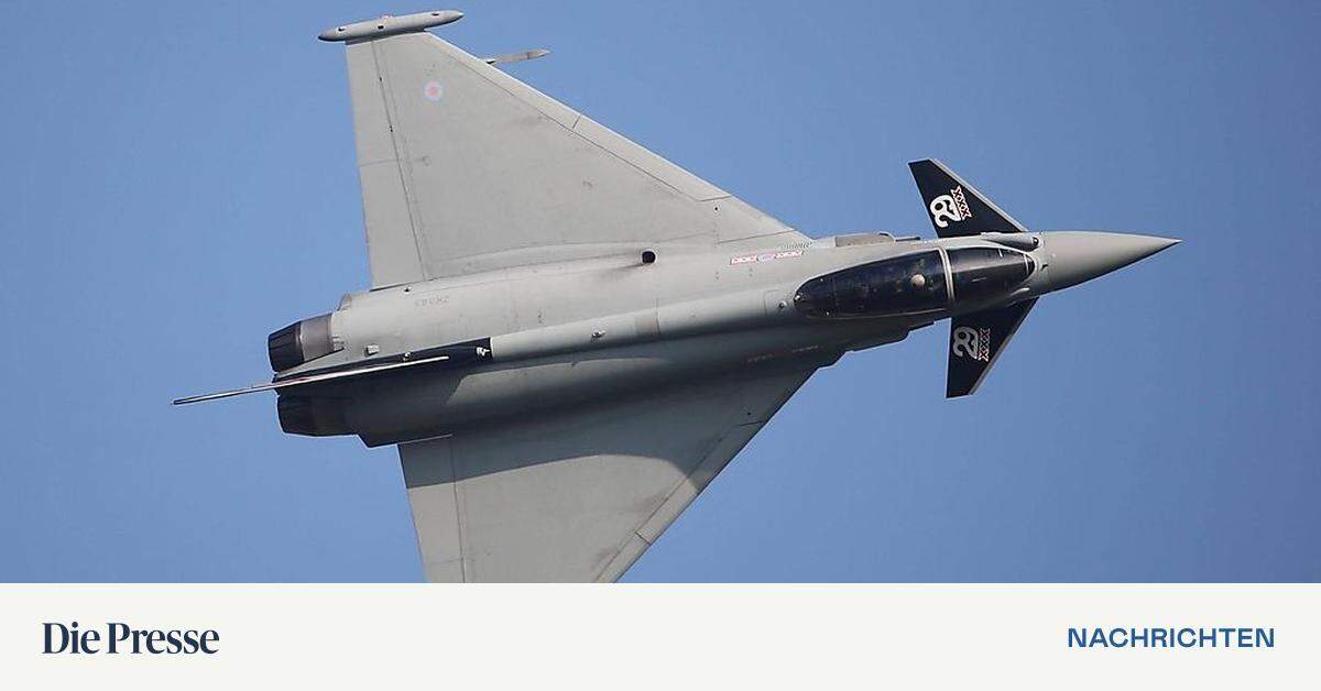 Neue technische Probleme mit Kampfflugzeug Eurofighter