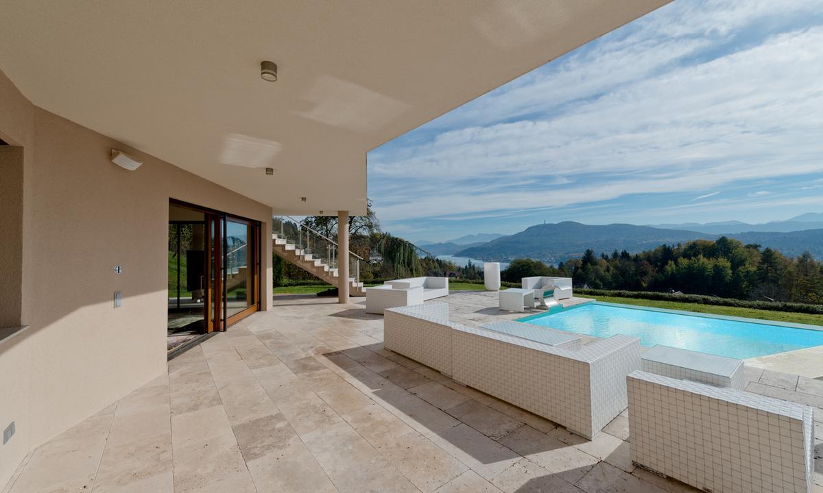 Villa am Techelsberg am nördlichen Wörthersee-Ufer.