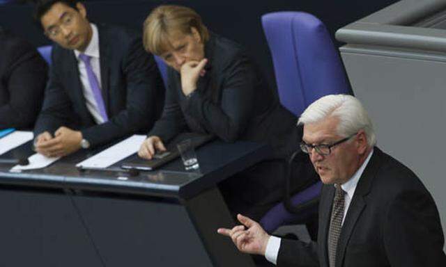 Deutsche Regierung Opposition naehern
