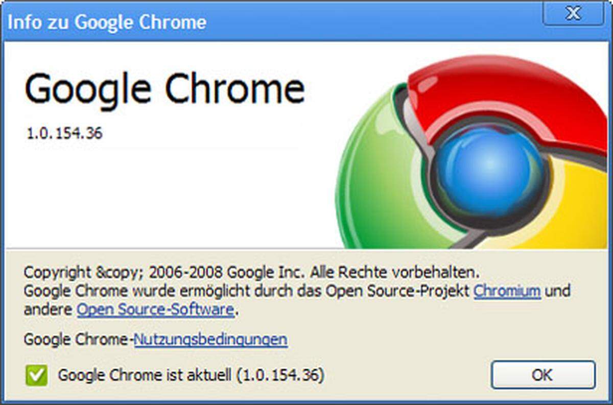 Google hat seinen ersten Browser veröffentlicht. "Chrome" ist ein Frontalangriff auf die Platzhirsche Internet Explorer (IE) und Firefox, die sich heuer in überarbeiteter Version präsentieren. Google wirbt, genau wie die Konkurrenz, damit schneller und nutzerfreundlicher zu sein. Einige Elemente und Funktionen sind tatsächlich innovativ - andere sind bereits aus anderen Browsern bekannt.Weiter: Was "Chrome" anders und besser macht