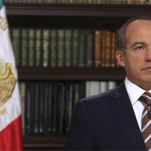 Felipe Calderón hatte schon genug Probleme.