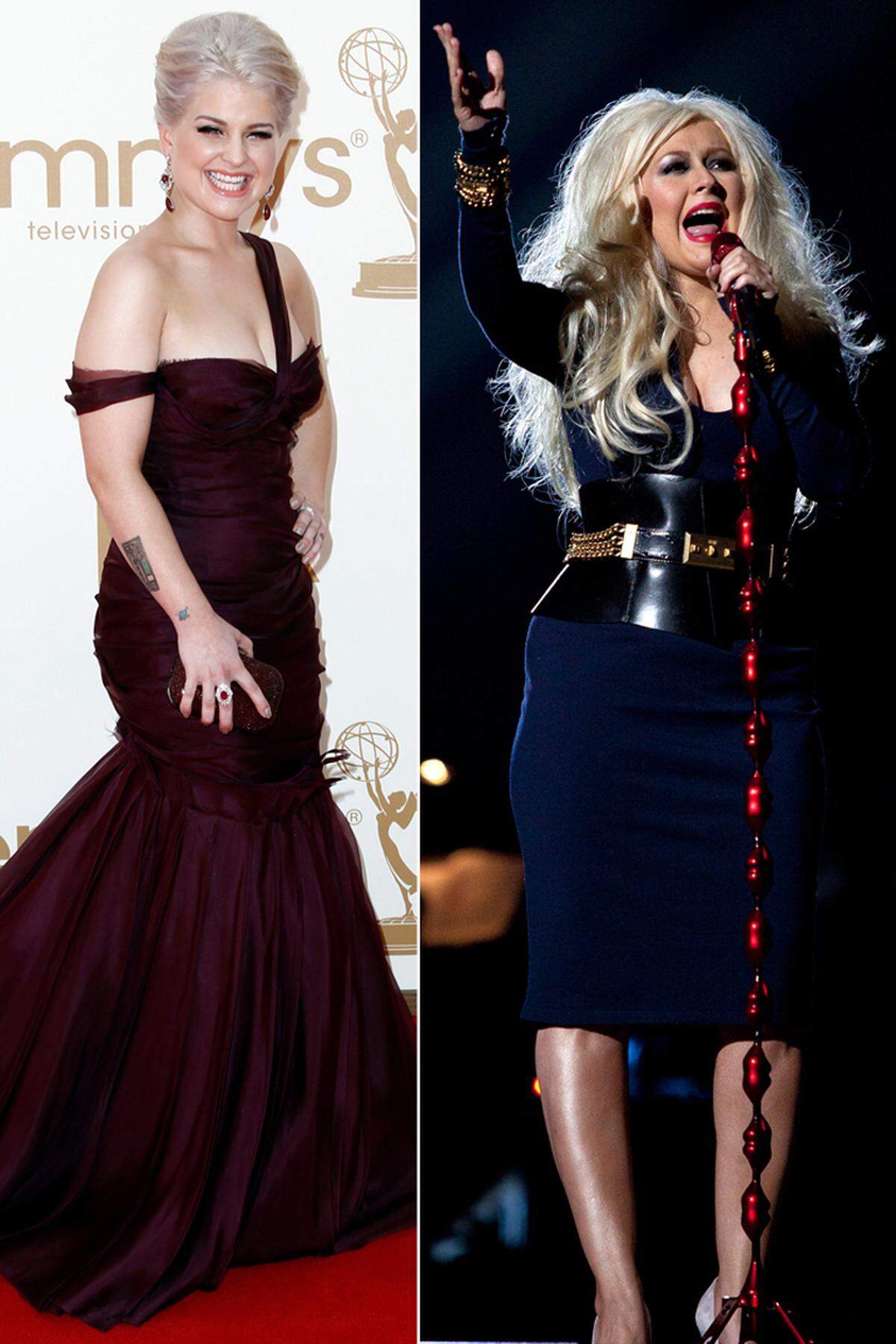 Sängerin Kelly Osbourne (26) hat sich an ihrer Kollegin Christina Aguilera (30) gerächt. "Sie hat mich jahrelang fett genannt, aber so fett war ich nie", sagte die ehemals pummelige Tochter von Rocker Ozzy Osbourne der "New York Daily News". Mittlerweile hat sie selbst abgespeckt - und Aguilera ist etwas in die Breite gewachsen.