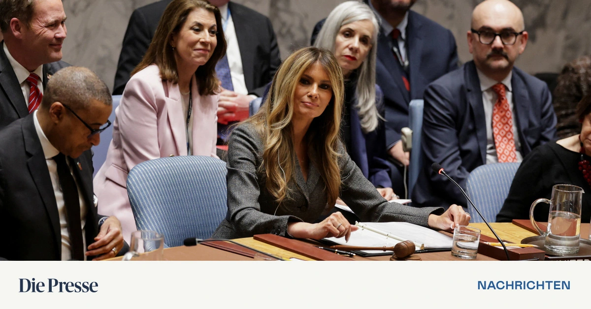 Melania Trump Chaired UN Security Council Meeting