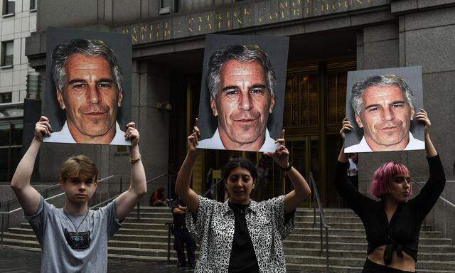 Protest im Epstein-Skandal
