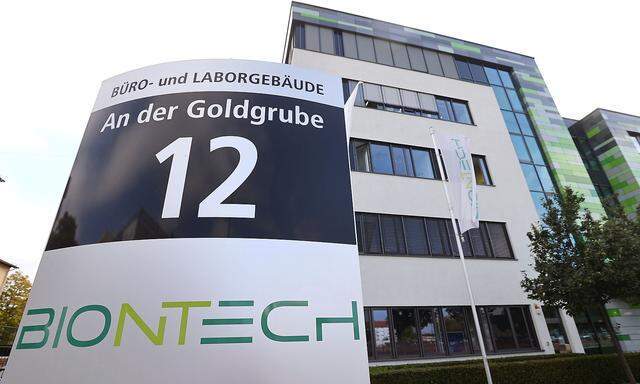 Der Hauptsitz von Biontech in Mainz.