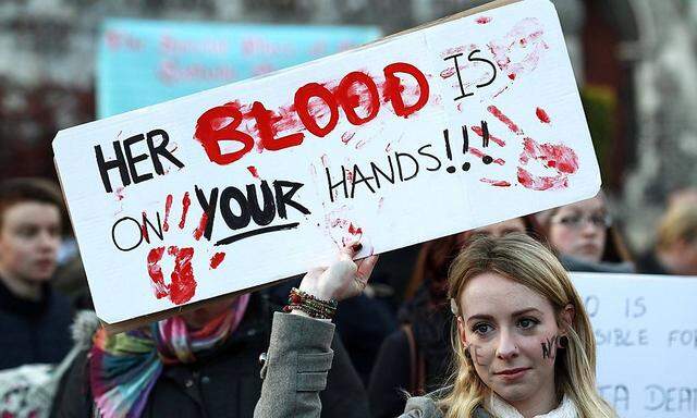 Tausende Iren demonstrierten für Recht auf Abtreibung