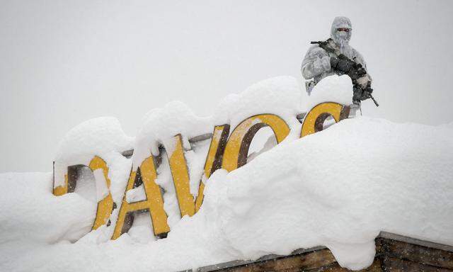 So viel Schnee fiel in Davos seit zwanzig Jahren nicht.