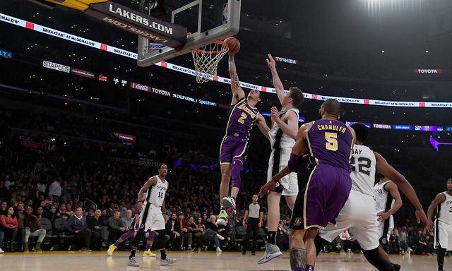 Jakob Pöltl gegen LA Lakers