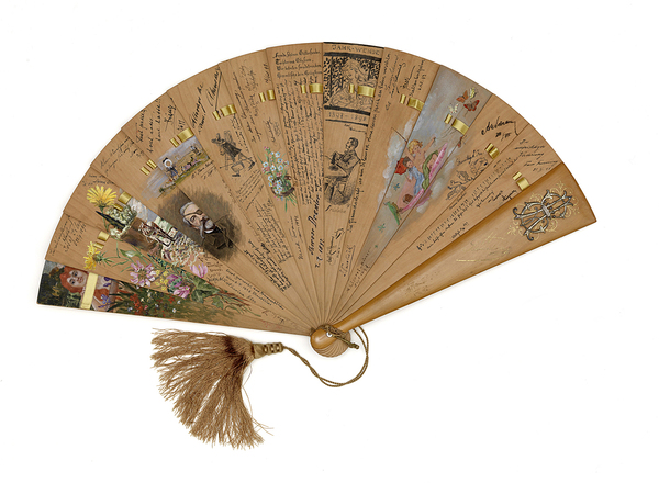 20. März bis 4. November 2012 Hermesvilla Lainzer Tiergarten 1130 Wien www.wienmuseum.at Autogrammfächer, um 1900 (c) Wien Museum