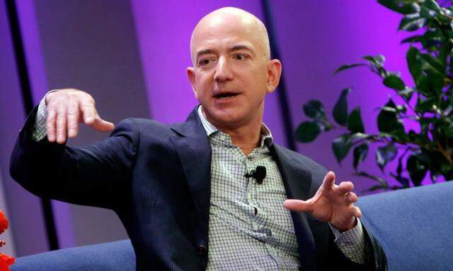 Amazon President, Chairman and CEO Bezos speaks at the Business Insider's 'Ignition Future of Digital' conference in New York City in this file photo