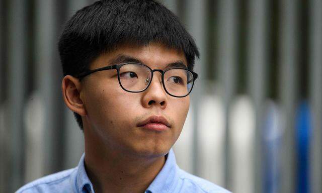 Der Hongkonger Aktivist Joshua Wong.