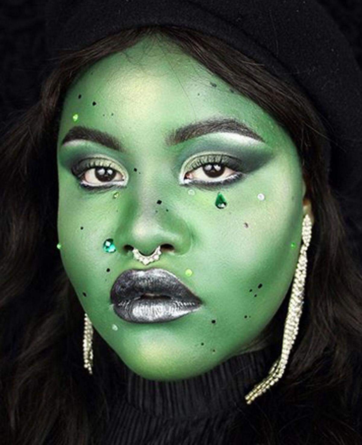 Die grüne "Wicked Witch from the West" in einer Interpretation von Naomi.