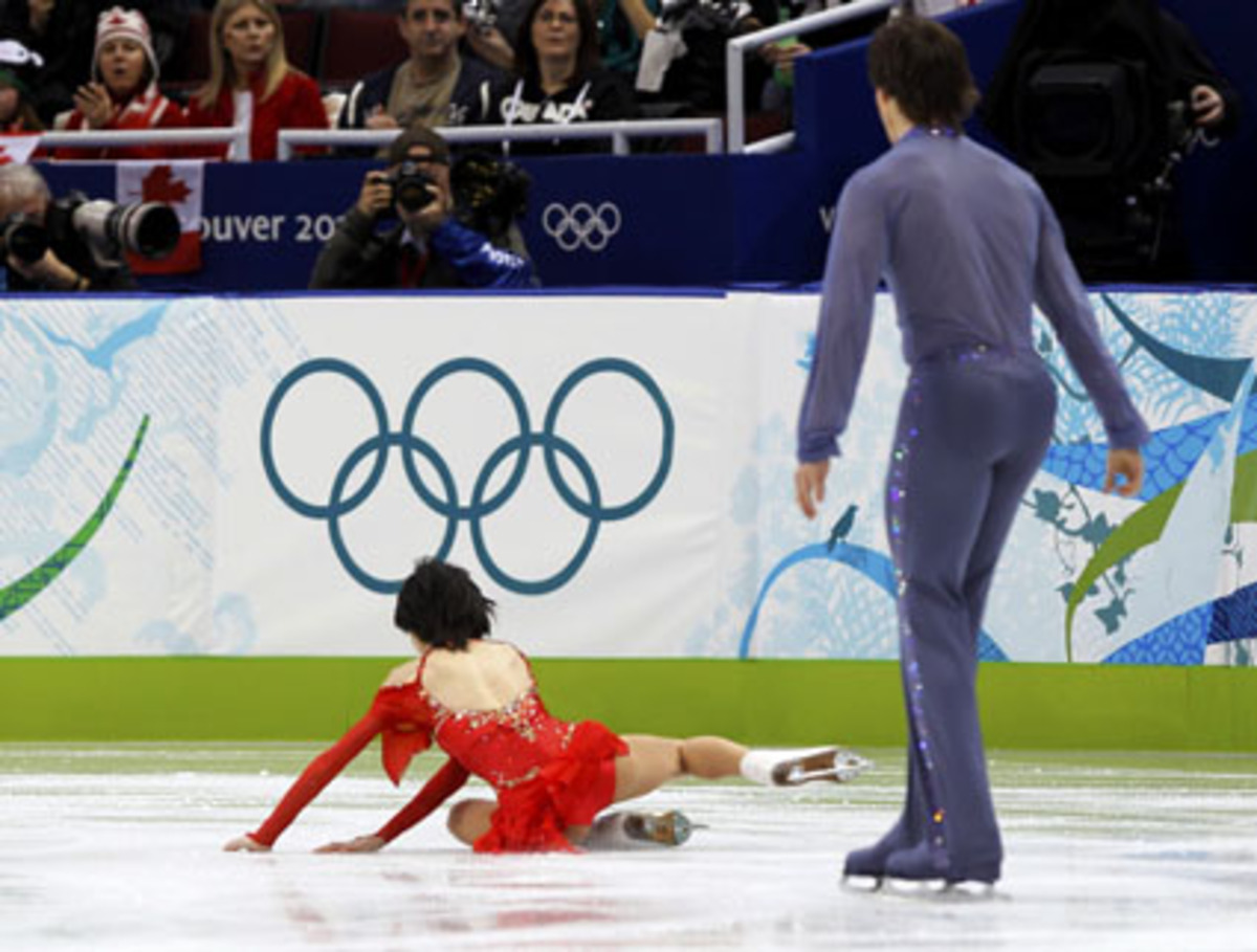 .. wie die russischen Hoffnungen Yuko Kavaguti und Alexander Smirnov.