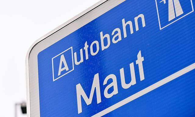 Maut-Schild