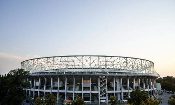 Das Happel-Stadion: erhaben und denkmalgeschützt im Prater, bald um eine Fotovoltaikanlage auf dem Dach reicher.