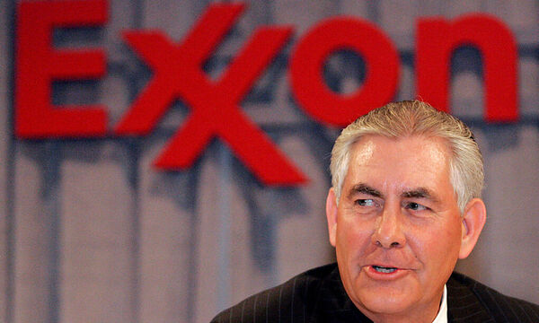 Rex Tillerson verlässt ExxonMobil, um US-Außenminister zu werden.