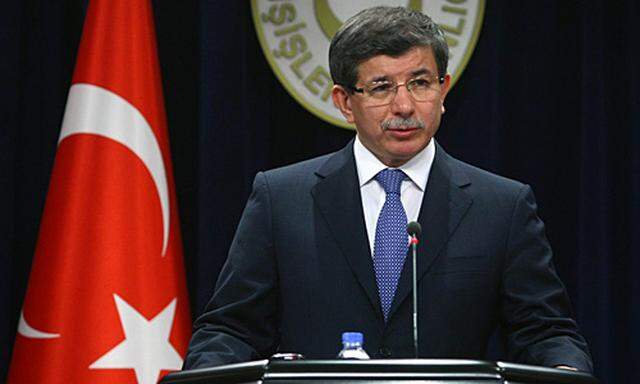 Der türksiche Außenminister Ahmet Davutoglu