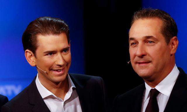 Sebastian Kurz; Heinz-Christian Strache