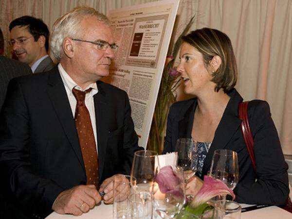 Manz-Chefin Susanne Stein-Dichtl und Zivilrechts-Sektionschef Georg Kathrein