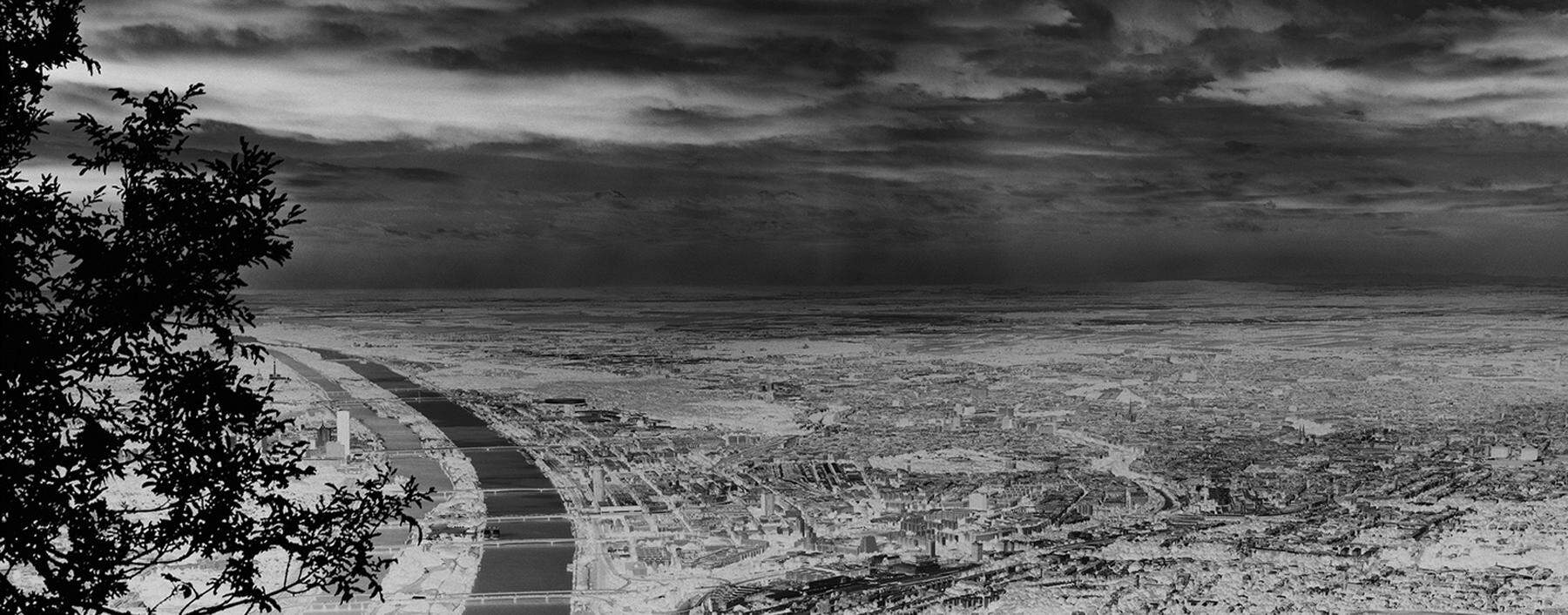 Blick auf den Stephansdom in Wien, 1936