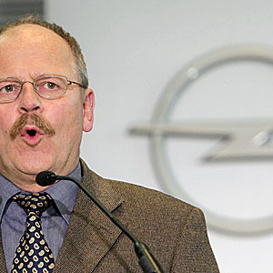 Opel-Betriebsratsvorsitzender Klaus Franz