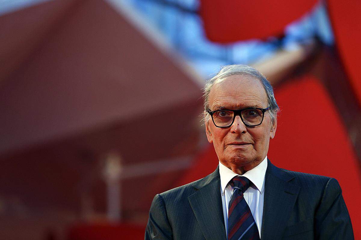 Der legendäre Filmkomponist Ennio Morricone, der angeblich gemeinsam mit Andre Heller an einem Musical arbeitet, gastiert beim Filmfestival.