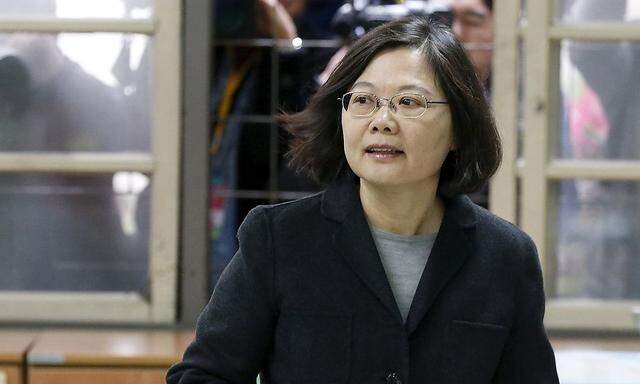 Wahlen in Taiwan: Oppositionskandidatin voran