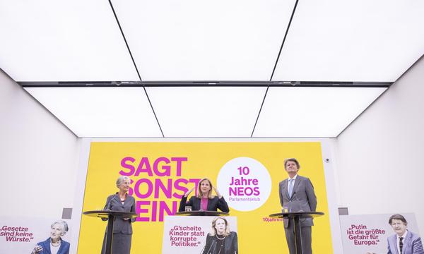 Irmgard Griss, Beate Meinl-Reisinger und Helmut Brandstätter.