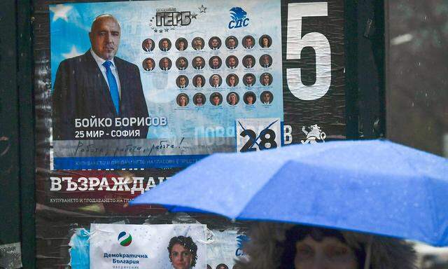 Die Wahl hat er gewonnen, aber mit herben Verlusten: Boiko Borissow muss wohl sein Premierministeramt räumen.
