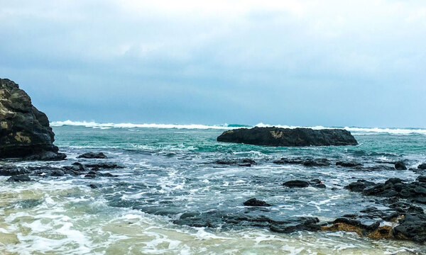 Ein Blick aufs Meer am Strand von Ly Son