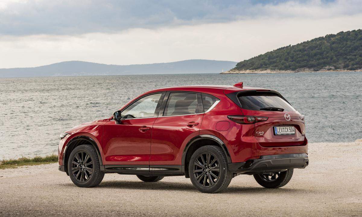 Der Mazda CX-5 ist für aktive Familien gebaut. Innovative Assistenzsysteme und neueste Sicherheitstechnologie sorgen für ein rundum komfortables Fahrerlebnis.