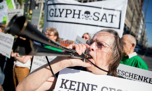 Demo gegen die Verl�ngerung von Glyphosat