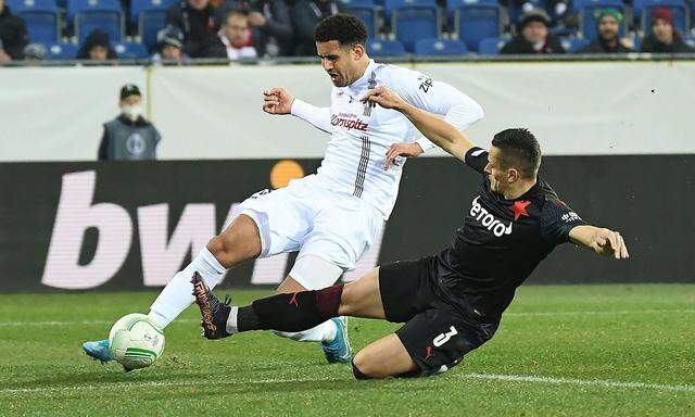 Lask gegen Slavia Prag