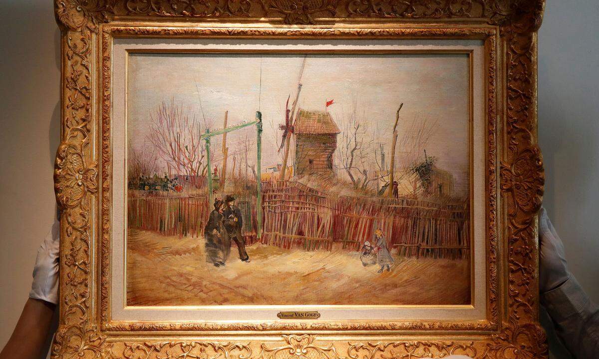 Mit einem vergleichsweise altmodischen Rekord haben wir es hier zu tun. Ein Werk aus der Pariser Zeit des Malers Vincent van Gogh hat im März für über 13 Millionen Euro den Besitzer gewechselt. Der Schätzwert des Bildes "Scene de rue a Montmartre" wurde von Sotheby's und dem Auktionshaus Mirabaud Mercier mit maximal acht Millionen Euro angegeben.