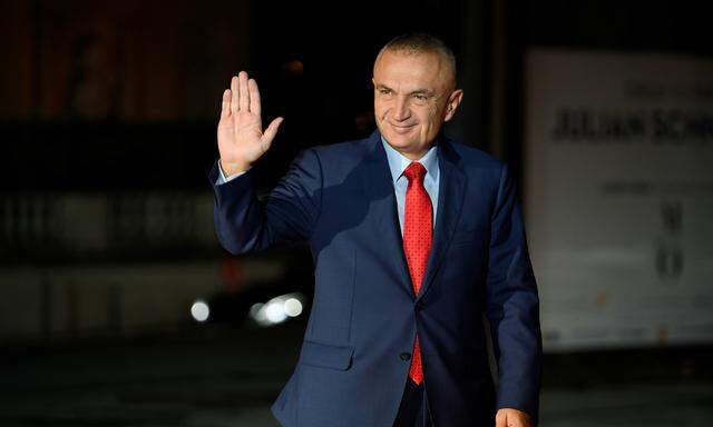 Der albanische Präsident Ilir Meta.