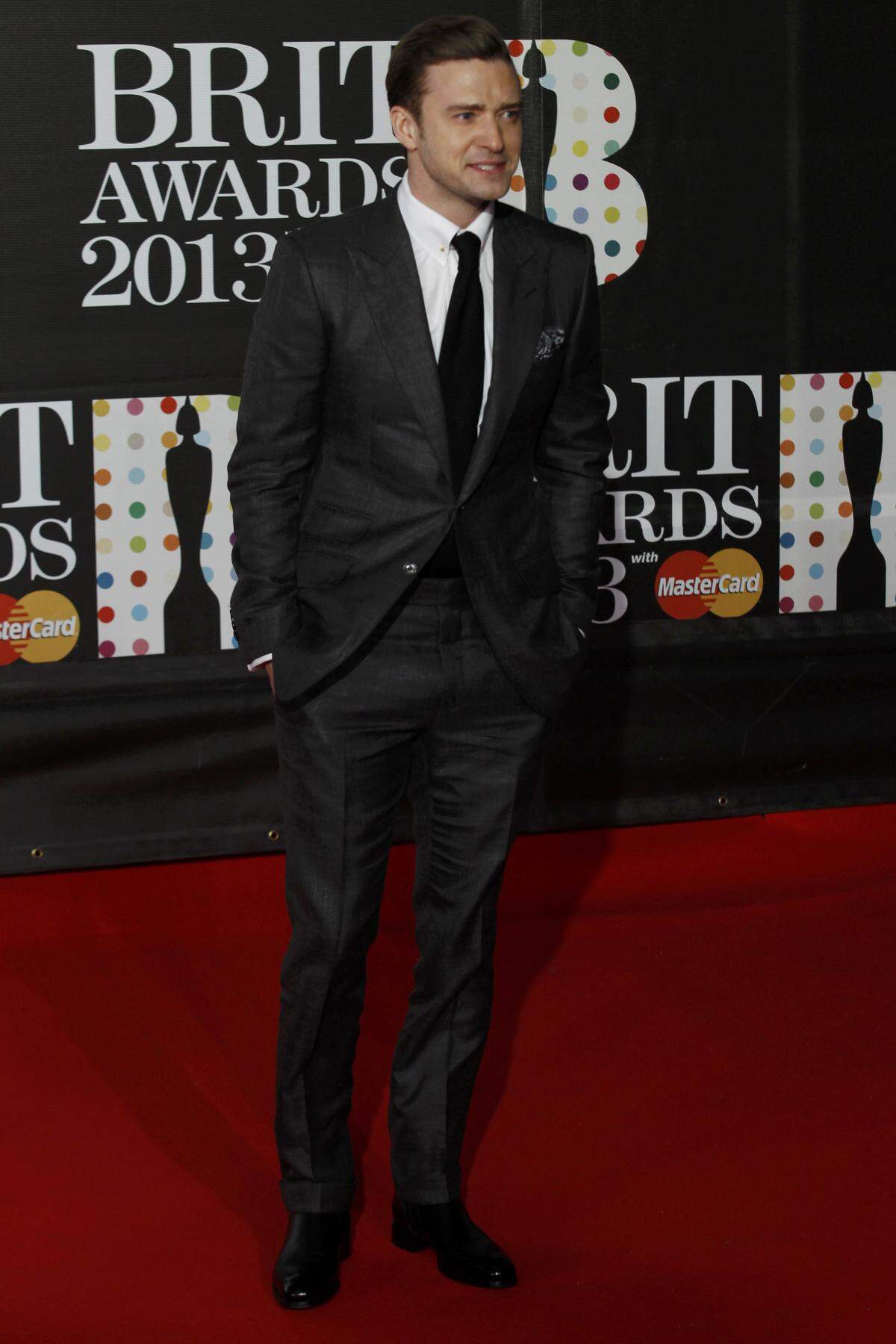In einem gut geschnittenen Anzug konnte Justin Timberlake überzeugen.