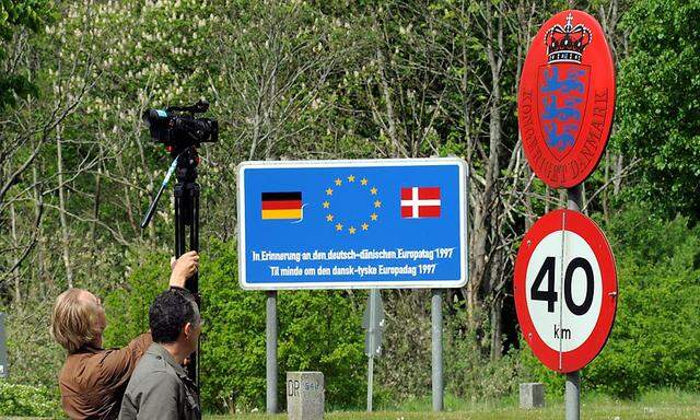An der Grenze zu Deutschland könnten künftig Kontrollen stattfinden.